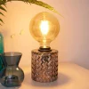 Pauleen Bordlamper > Crystal Smoking bordlampe med glassokkel