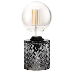 Pauleen Bordlamper > Crystal Smoking bordlampe med glassokkel