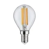 Pauleen Filament Pære > LED-dråbepære, glødetråd, E14, 6,5 W, klar, 2.700K