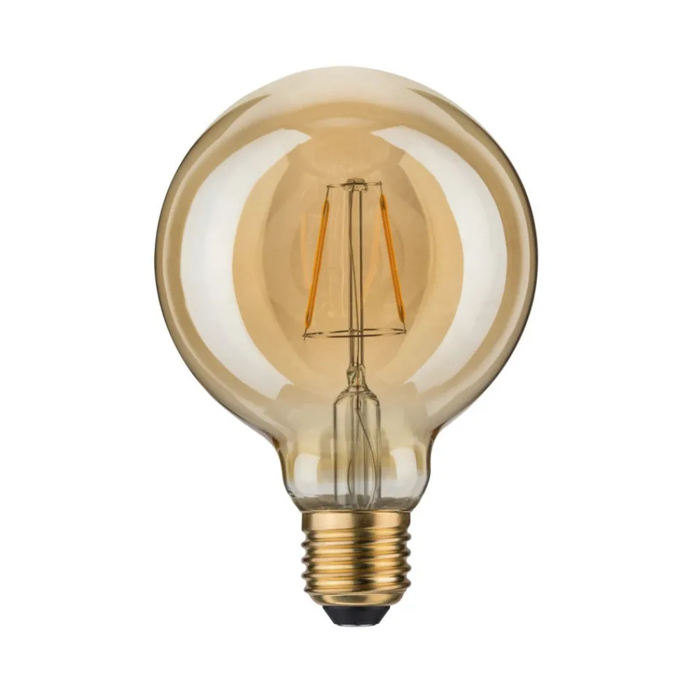 Pauleen Filament Pære|Led Pærer > LED-filamentpære G95 E27 2,7 W guld 1.700K