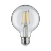 Pauleen Filament Pære > LED-filamentpære G80 E27 4,8 W klar 4.000 K