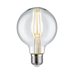 Pauleen Filament Pære > LED-filamentpære G80 E27 7,5 W klar 2.700 K