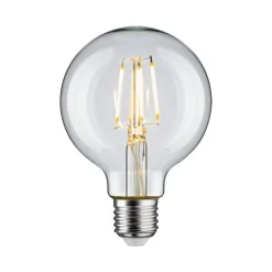Pauleen Filament Pære > LED-filamentpære G80 E27 4,8 W klar 2.700 K