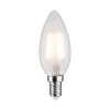 Pauleen Filament Pære|Led Pærer > LED kertepære, glødetråd, E14, 3 W, mat, 2.700 K