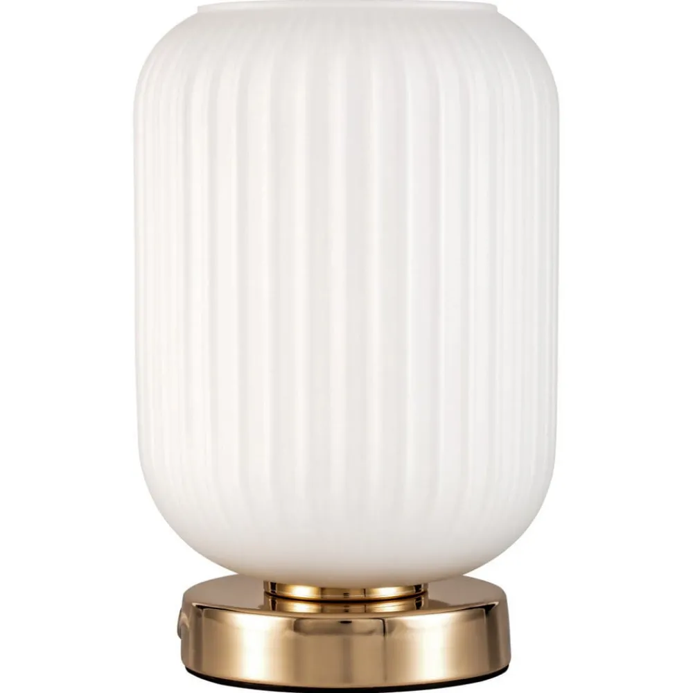 Pauleen Bordlamper > Noble Purity bordlampe med hvidt glas