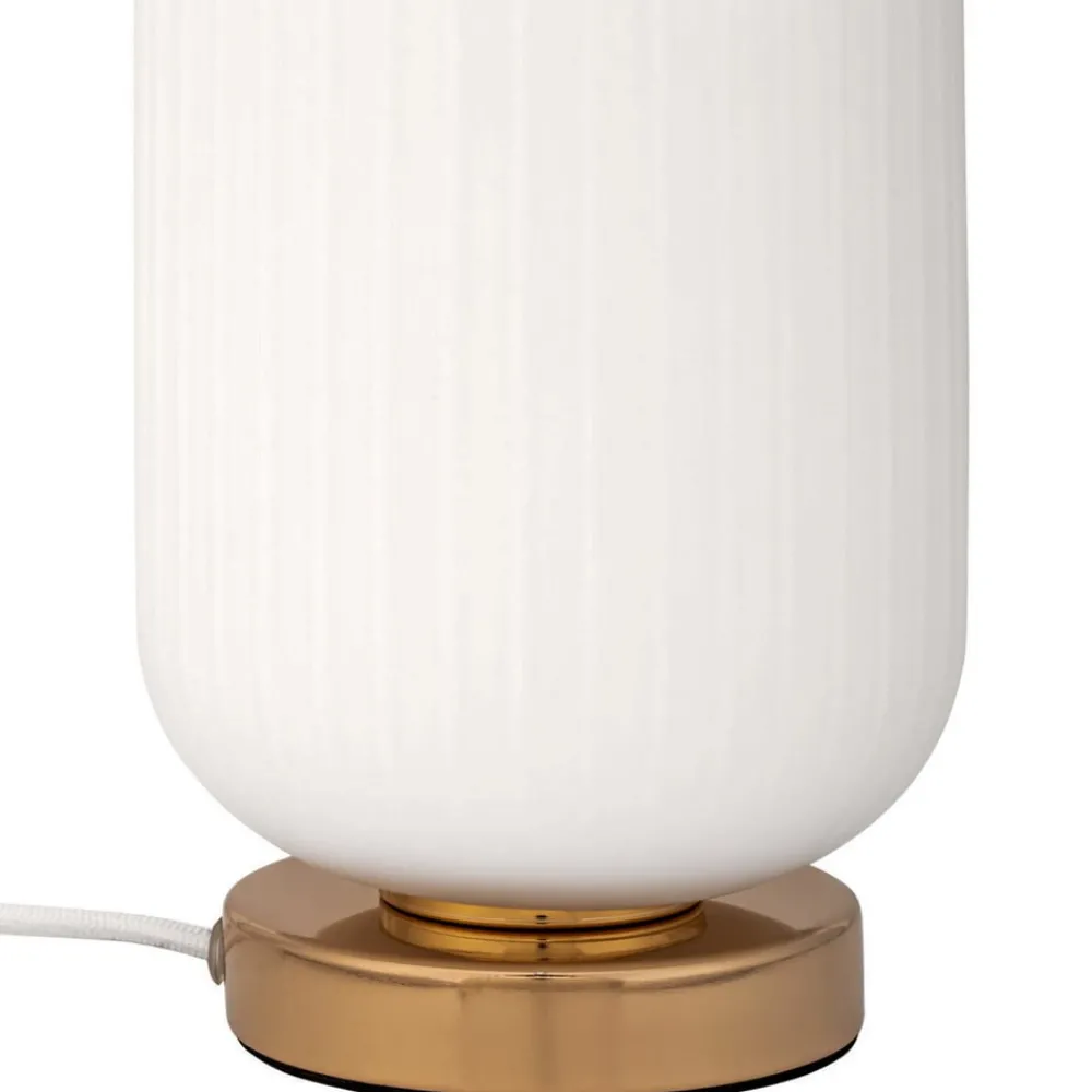 Pauleen Bordlamper > Noble Purity bordlampe med hvidt glas