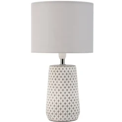 Pauleen Bordlamper > Pretty Purity bordlampe med betonfod