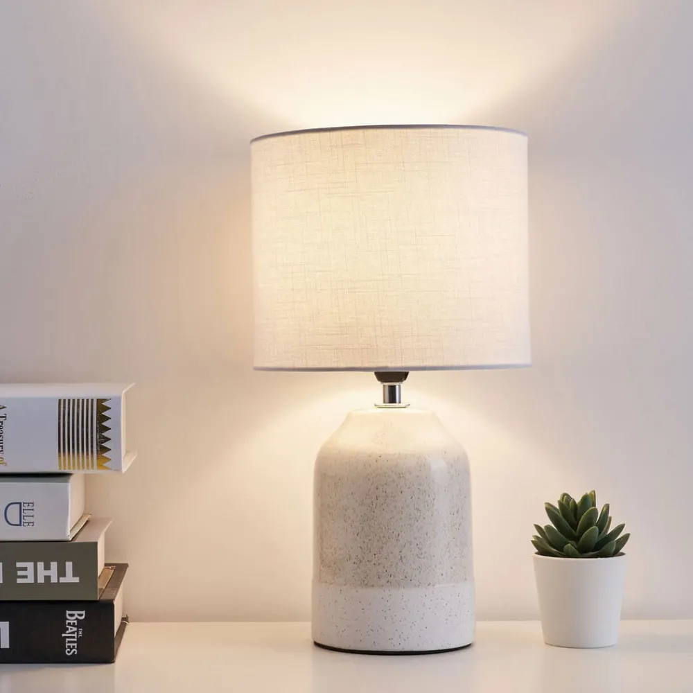 Pauleen Bordlamper > Sandy Glow bordlampe, hvid/beige