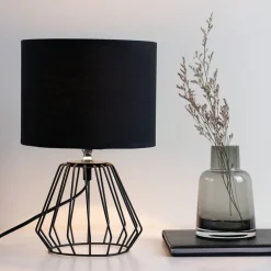 Pauleen Bordlamper > Shiny Diamond bordlampe med burfod