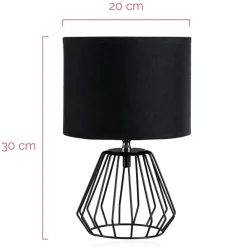 Pauleen Bordlamper > Shiny Diamond bordlampe med burfod