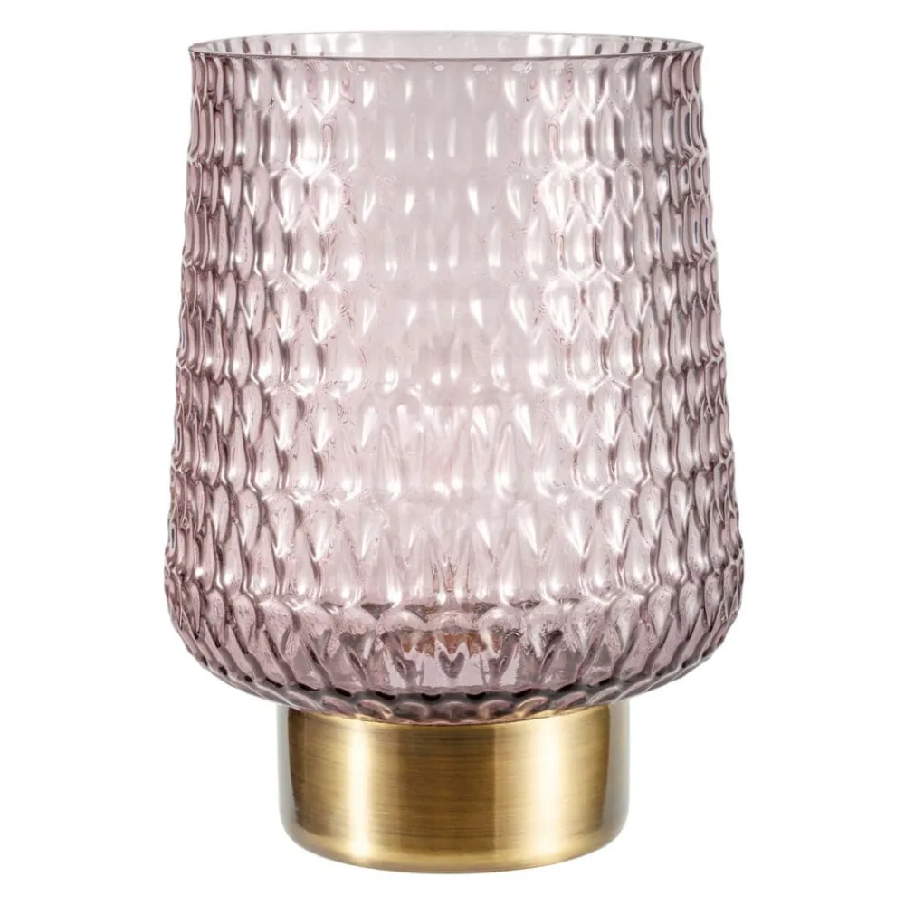 Dekorationsbelysning|Bordlamper ^ Pauleen Sparkling Glamour batteri, grå/messing