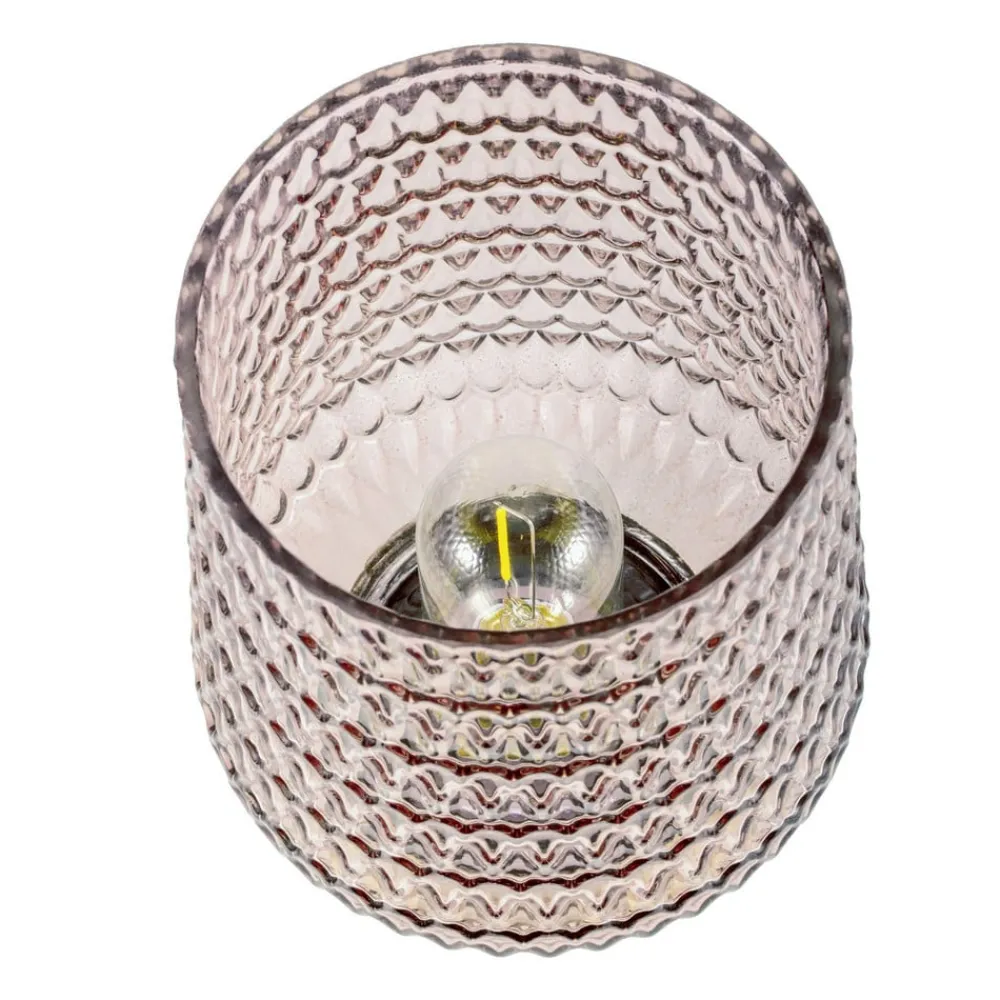 Dekorationsbelysning|Bordlamper ^ Pauleen Sparkling Glamour batteri, grå/messing