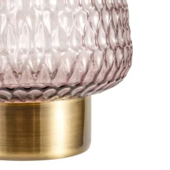 Dekorationsbelysning|Bordlamper ^ Pauleen Sparkling Glamour batteri, grå/messing