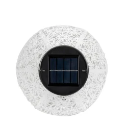 Dekorationsbelysning|Solcellelamper ^ Pauleen Sunshine Blaze LED-dekolampe, hvid 2 stk