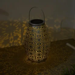 Pauleen Dekorationsbelysning|Solcellelamper > Sunshine Temptation LED solcelle lanterne 27 cm