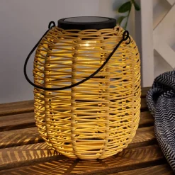 Pauleen Dekorationsbelysning|Solcellelamper > Sunshine Treasure LED-solcellelygte, beige