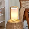 Bordlamper ^ Pauleen Woody Charm bordlampe af stof og træ