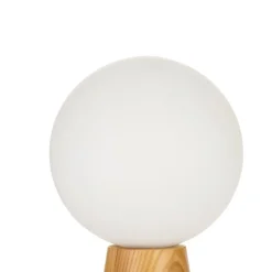 Pauleen Bordlamper > Woody Soul bordlampe, træfod, glaskugle