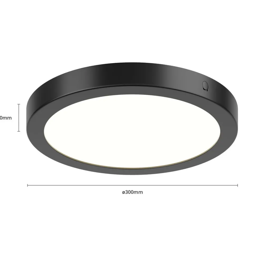 Paulmann Loftlamper > Abia LED-panel Ø 30cm 2.700 K mat sort