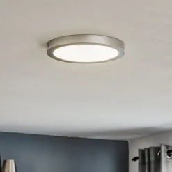 Paulmann Arbejdsrum/Kontor|Loftlamper > Abia LED-panel Ø 30 cm 2.700 K mat krom