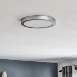 Paulmann Arbejdsrum/Kontor|Loftlamper > Abia LED-panel Ø 30 cm 2.700 K mat krom