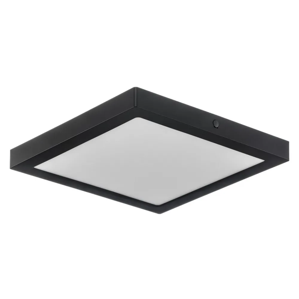 Arbejdsrum/Kontor ^ Paulmann Abia LED-panel 30x30 cm 2.700 K sort