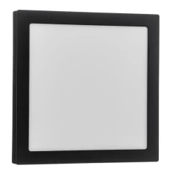 Arbejdsrum/Kontor ^ Paulmann Abia LED-panel 30x30 cm 2.700 K sort