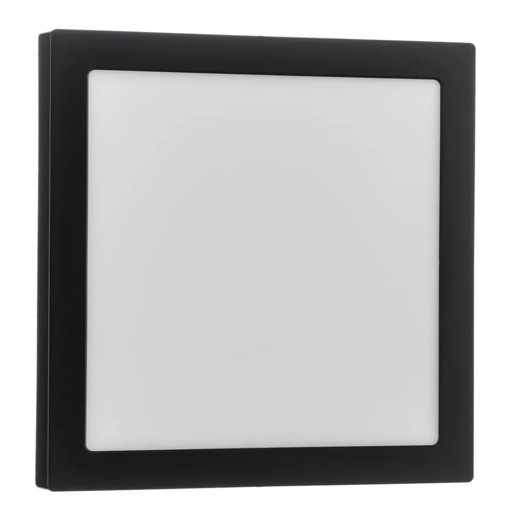 Arbejdsrum/Kontor ^ Paulmann Abia LED-panel 30x30 cm 2.700 K sort
