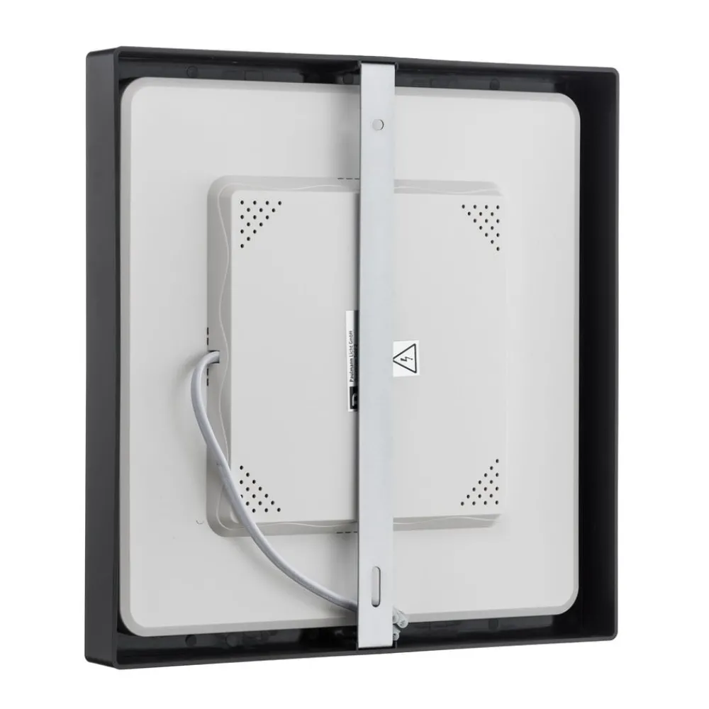 Arbejdsrum/Kontor ^ Paulmann Abia LED-panel 30x30 cm 2.700 K sort