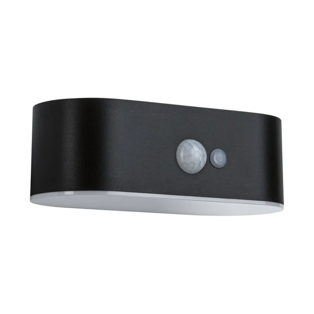 Paulmann Solcelle Lampe Med Sensor|Solcellelamper > Adya udendørs væglampe, solcelle, sensor