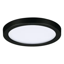 Paulmann Loftlamper|Indbygningsspots > Areo LED-panel rund sort 3000K Ø11,8cm
