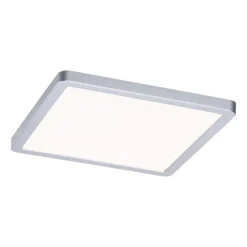 Paulmann Loftlamper|Indbygningsspots > Areo Panel dimtowarm, kantet, krom 17,5cm