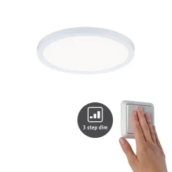 Paulmann Loftlamper|Indbygningsspots > Areo panel 3stepdim 840 hvidt 17,5 cm
