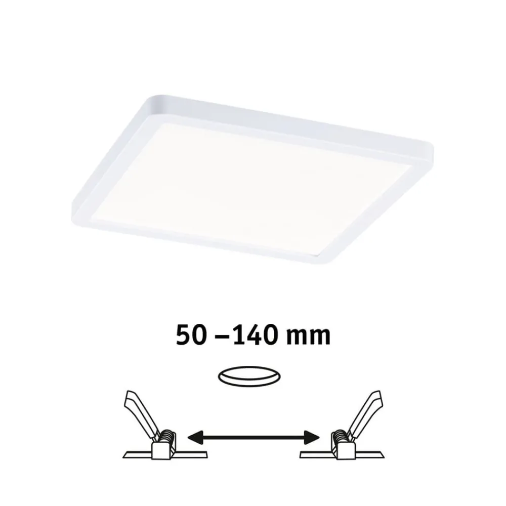 Loftlamper ^ Paulmann Areo panel 3 stepdim, kantet 840 17,5 cm