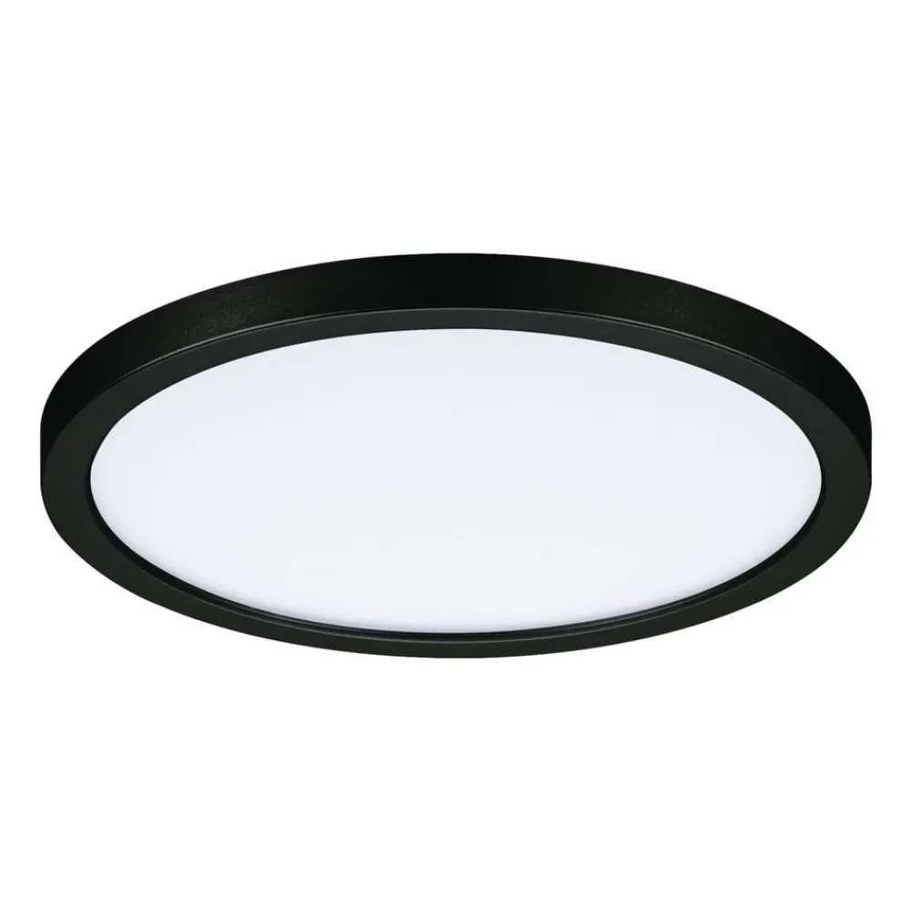 Loftlamper ^ Paulmann Areo Panel 3stepdim sort Ø17,5cm 4000K