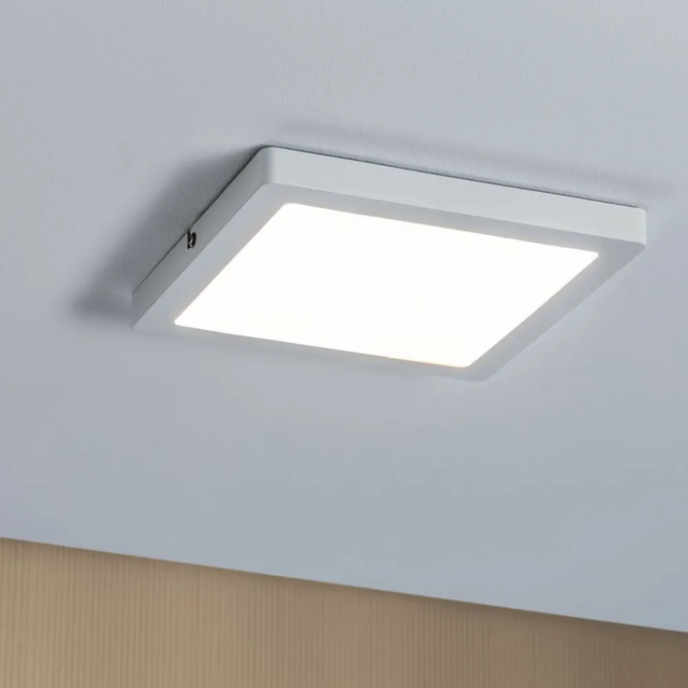 Paulmann Arbejdsrum/Kontor|Loftlamper > Atria loftlampe 2.700 K 22 x 22 cm, hvid
