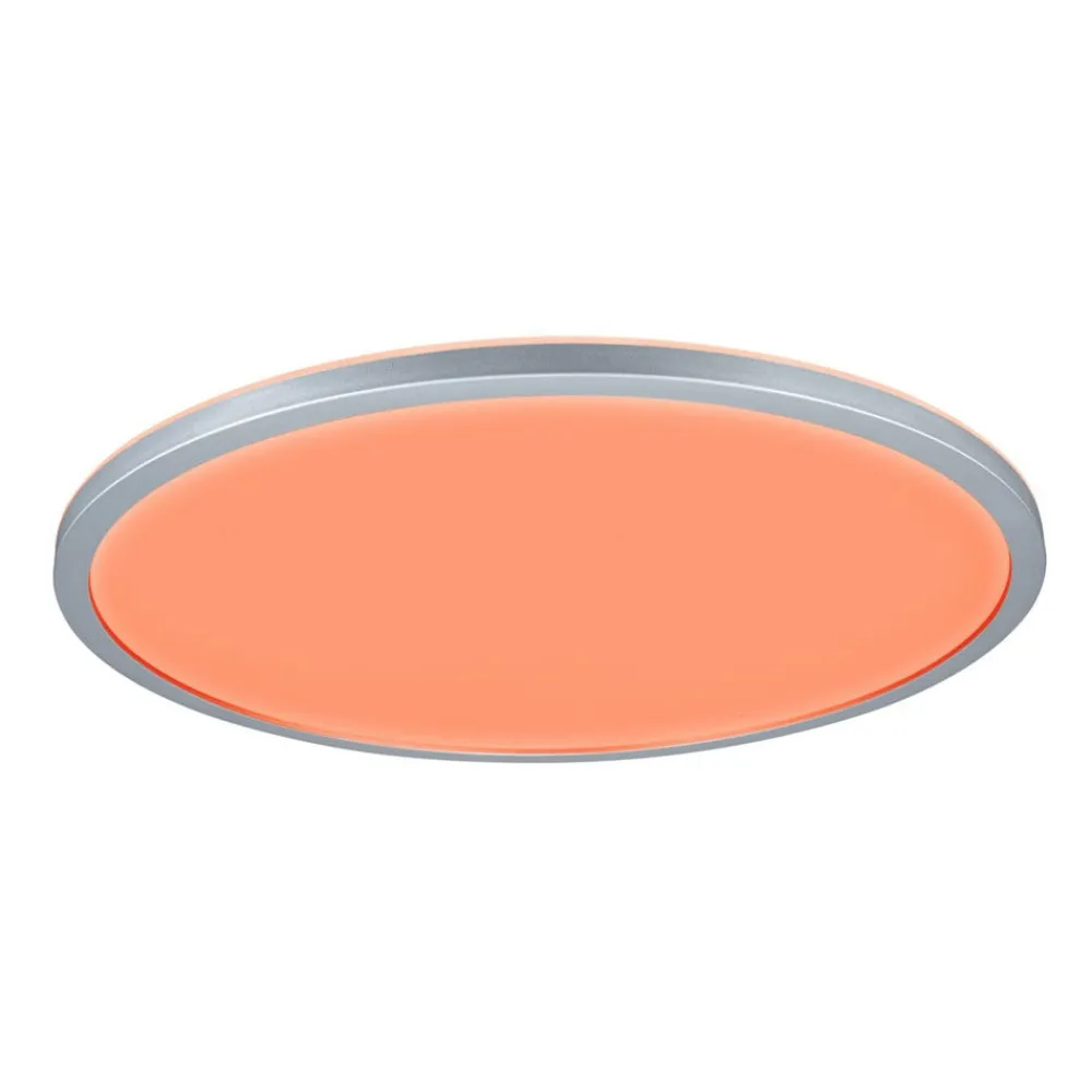 Paulmann Arbejdsrum/Kontor > Atria Shine Panel dæmpet krom RGBW Ø42cm