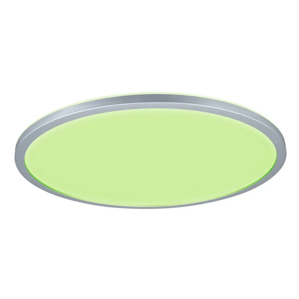 Paulmann Arbejdsrum/Kontor > Atria Shine Panel dæmpet krom RGBW Ø42cm