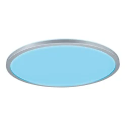Paulmann Arbejdsrum/Kontor > Atria Shine Panel dæmpet krom RGBW Ø42cm