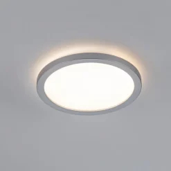 Arbejdsrum/Kontor|Loftlamper ^ Paulmann Atria Shine Panel on/off krom 830 Ø19cm