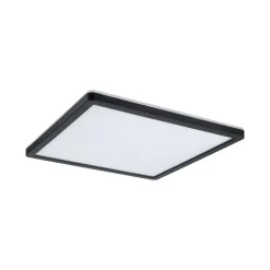 Arbejdsrum/Kontor|Loftlamper ^ Paulmann Atria Shine Panel on/off sort 830 29x29