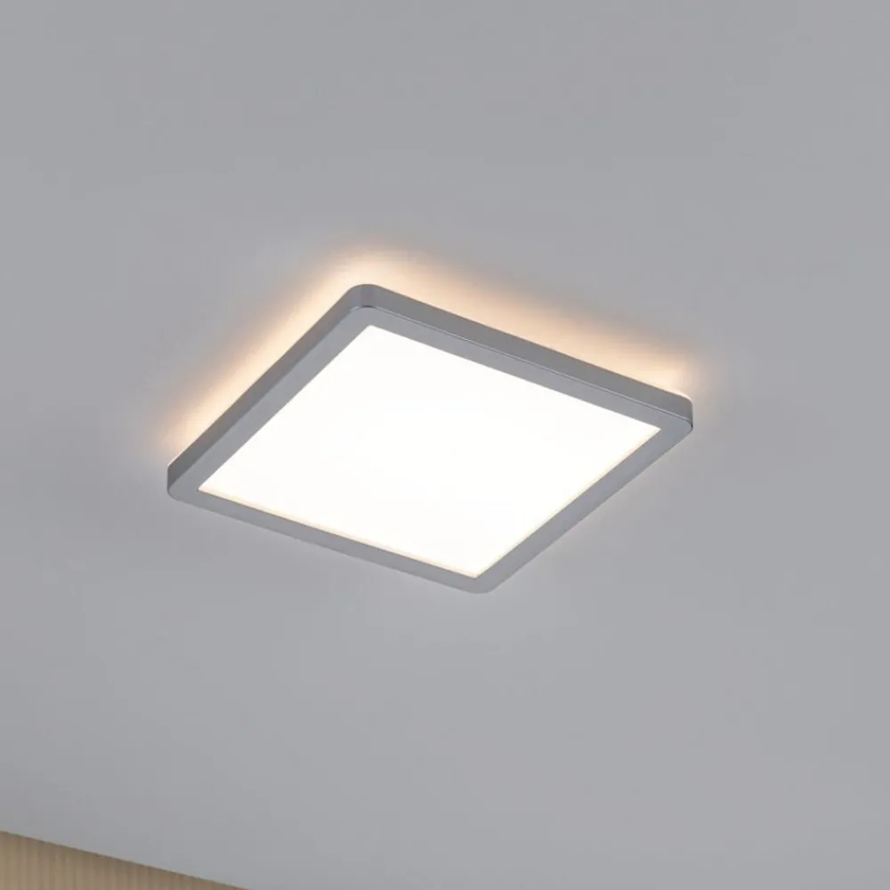 Paulmann Arbejdsrum/Kontor|Loftlamper > Atria Shine panel on/off krom 830 19x19