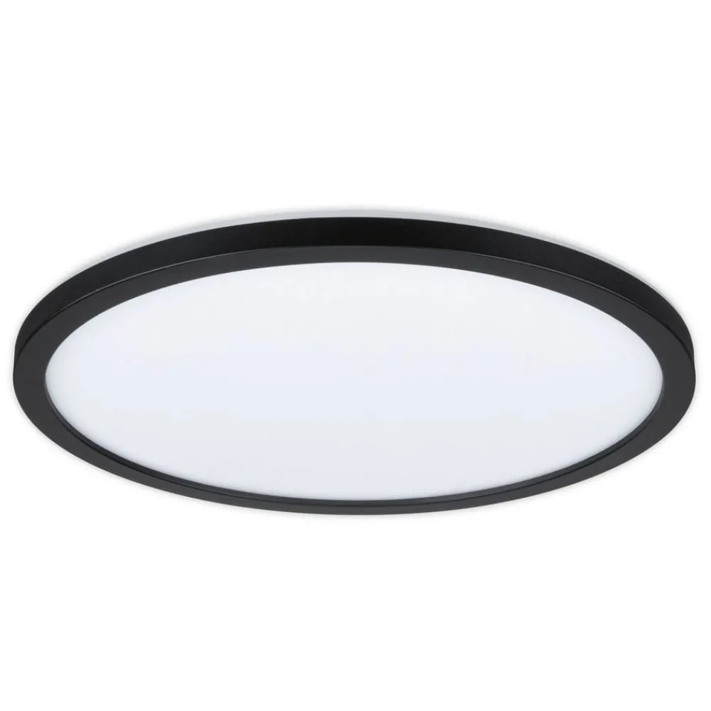 Paulmann Arbejdsrum/Kontor > Atria Shine Panel on/off sort 840 Ø29cm