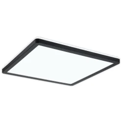 Arbejdsrum/Kontor|Loftlamper ^ Paulmann Atria Shine Panel on/off sort 840 29x29