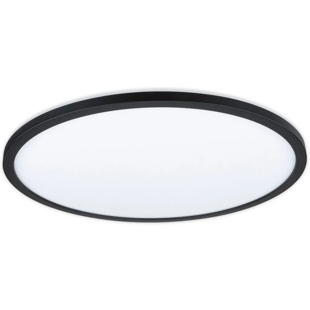 Paulmann Loftlamper > Atria Shine panel 3-trins sort 840 Ø42cm