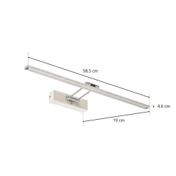 Paulmann Væglamper > Beam Sixty LED-gallerilampe i hvid