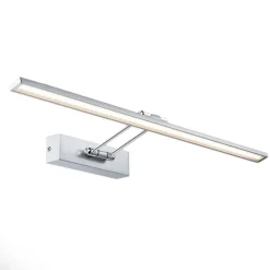 Væglamper ^ Paulmann Beam Sixty LED-gallerilampe i nikkel