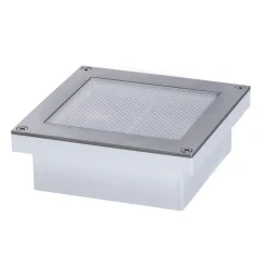 Nedgravet Udebelysning|Udendørs Spot ^ Paulmann Brick LED nedgravningslampe, 10x10 cm