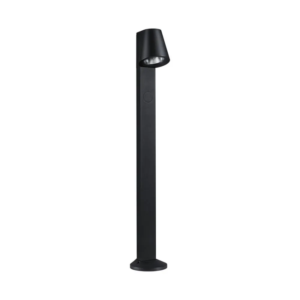 Gadebelysning Med Sensor|Gadebelysning ^ Paulmann Caissa sensor-vejlampe antracit 3000K