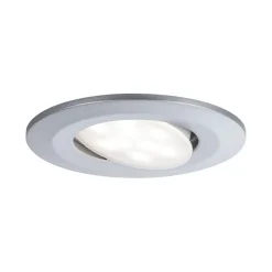 Arbejdsrum/Kontor|Indbygningsspots ^ Paulmann Calla drejelig dim 9cm 1x5,2 W 840 krom